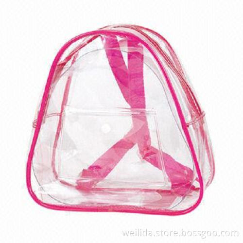 Clear PVC Backpack, Available in Various Colors, Good for Children and Packing Candy
